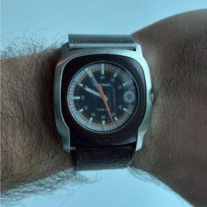 Diesel Brown Leather Watch